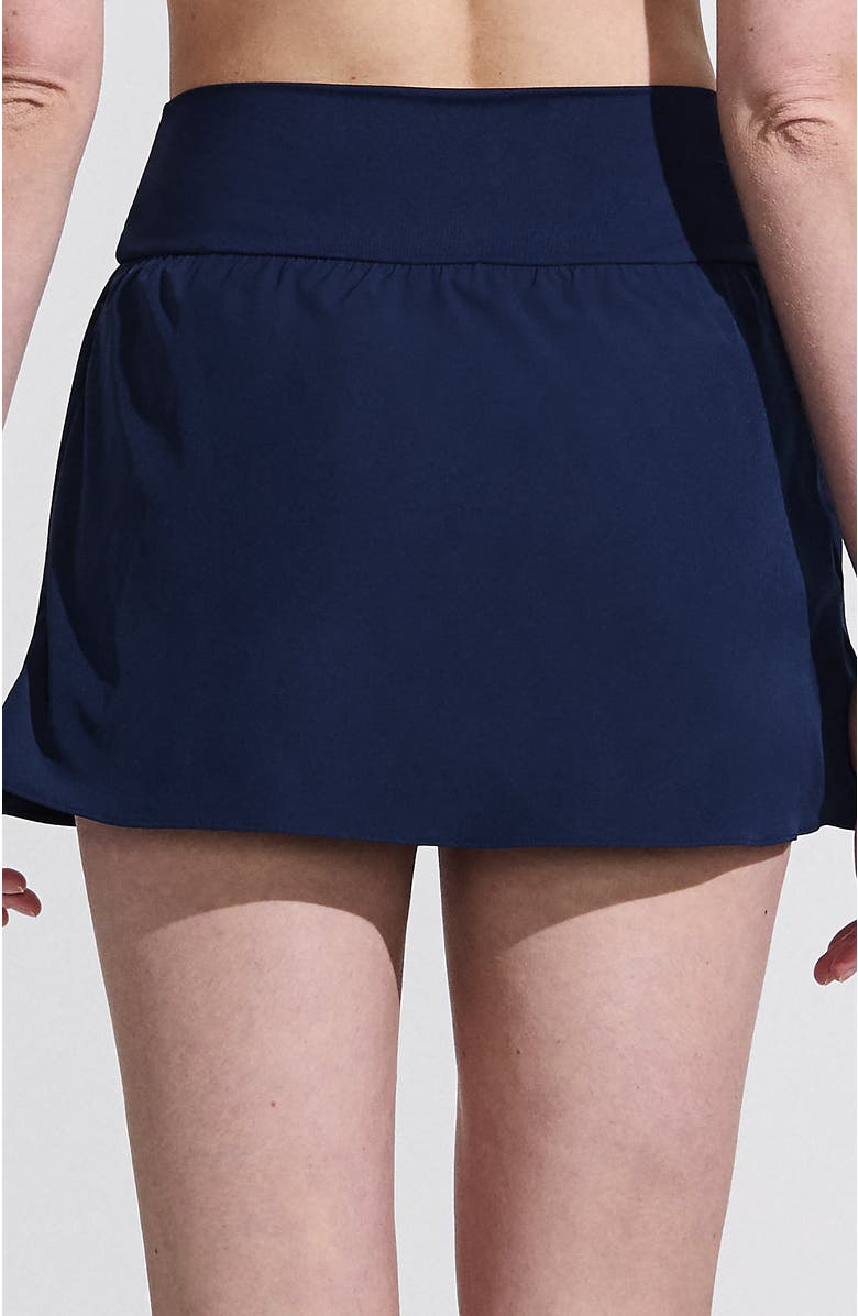 Lands' End Pinchless Mini Swim Skort, Alternate, color,