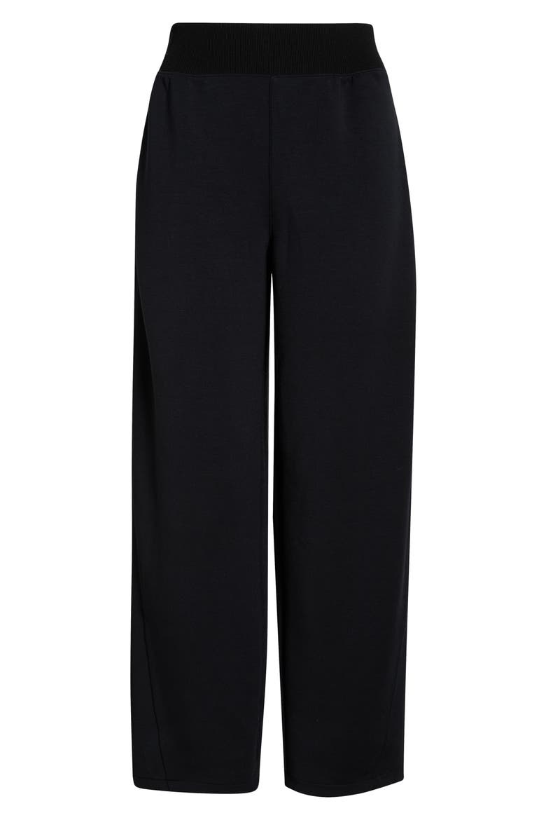 Brushed AirEssentials® Luxe Ankle Pants, Alternate, color, VERY BLACK