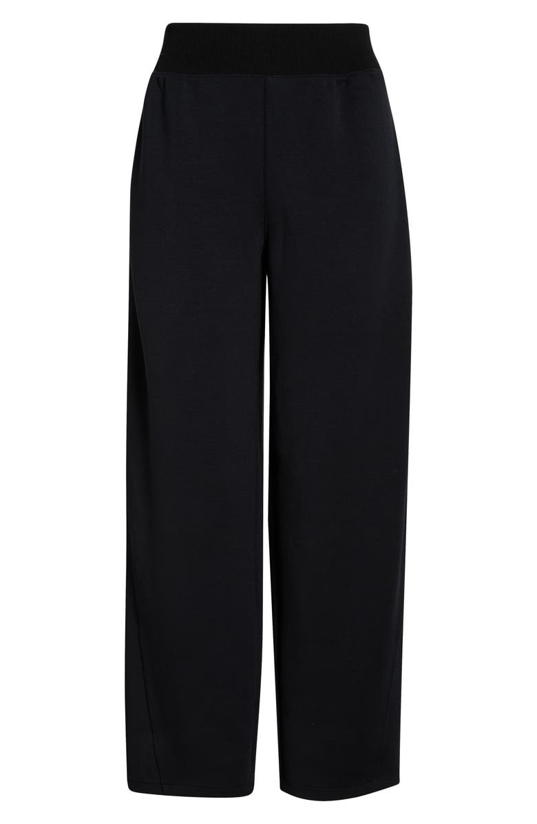 SPANX<sup>®</sup> Brushed AirEssentials<sup>®</sup> Luxe Ankle Pants, Alternate, color, Very Black