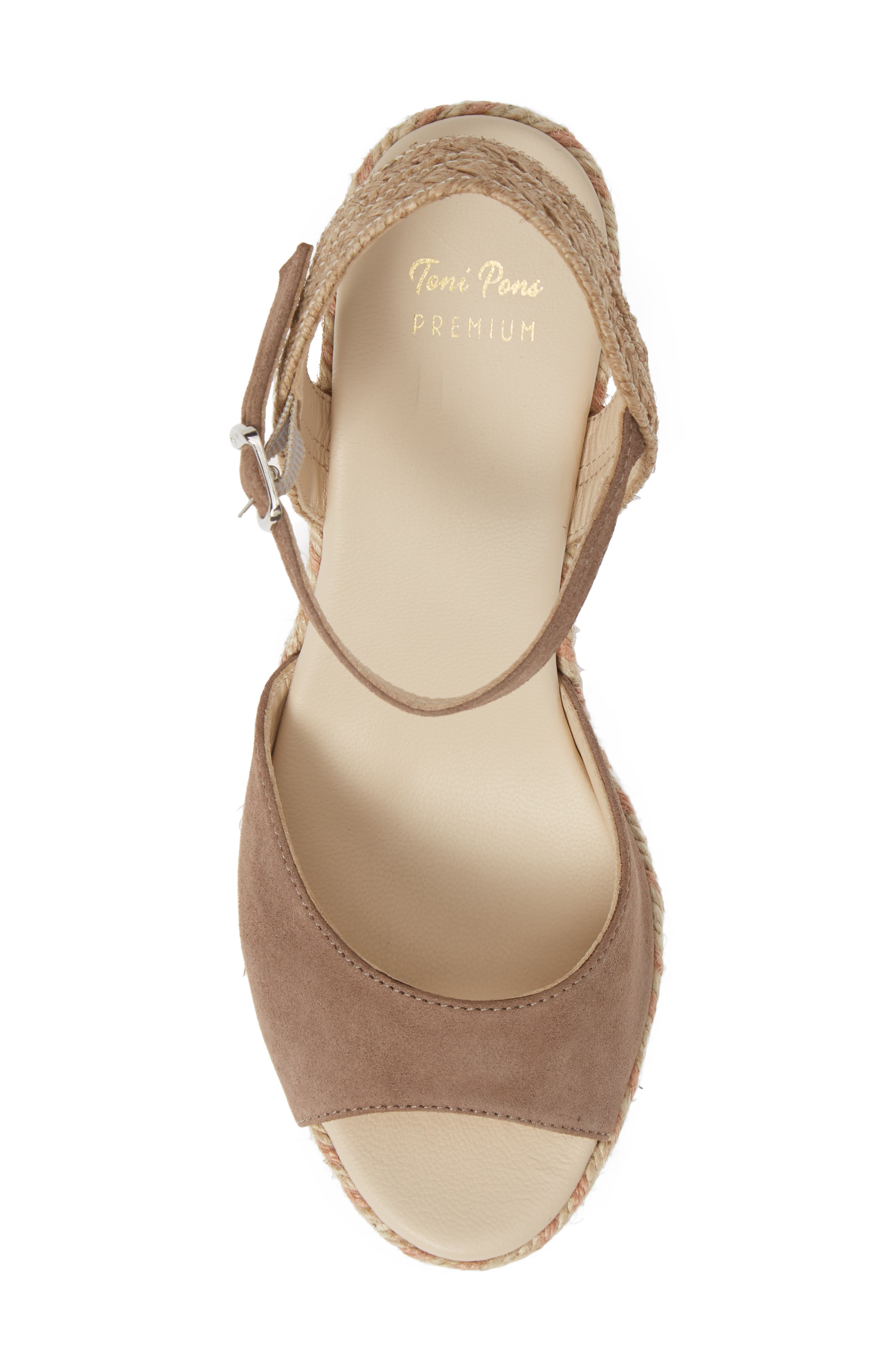 Toni Pons Porto Platform Wedge Sandal, Alternate, color, 