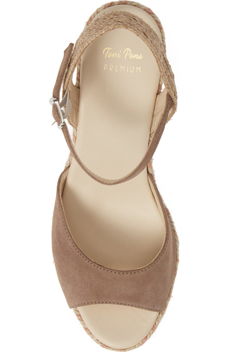 Toni Pons Porto Platform Wedge Sandal, Alternate, color,