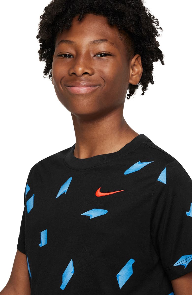 Nike Kids' Sportswear Logo Cotton Tee, Alternate, color, 