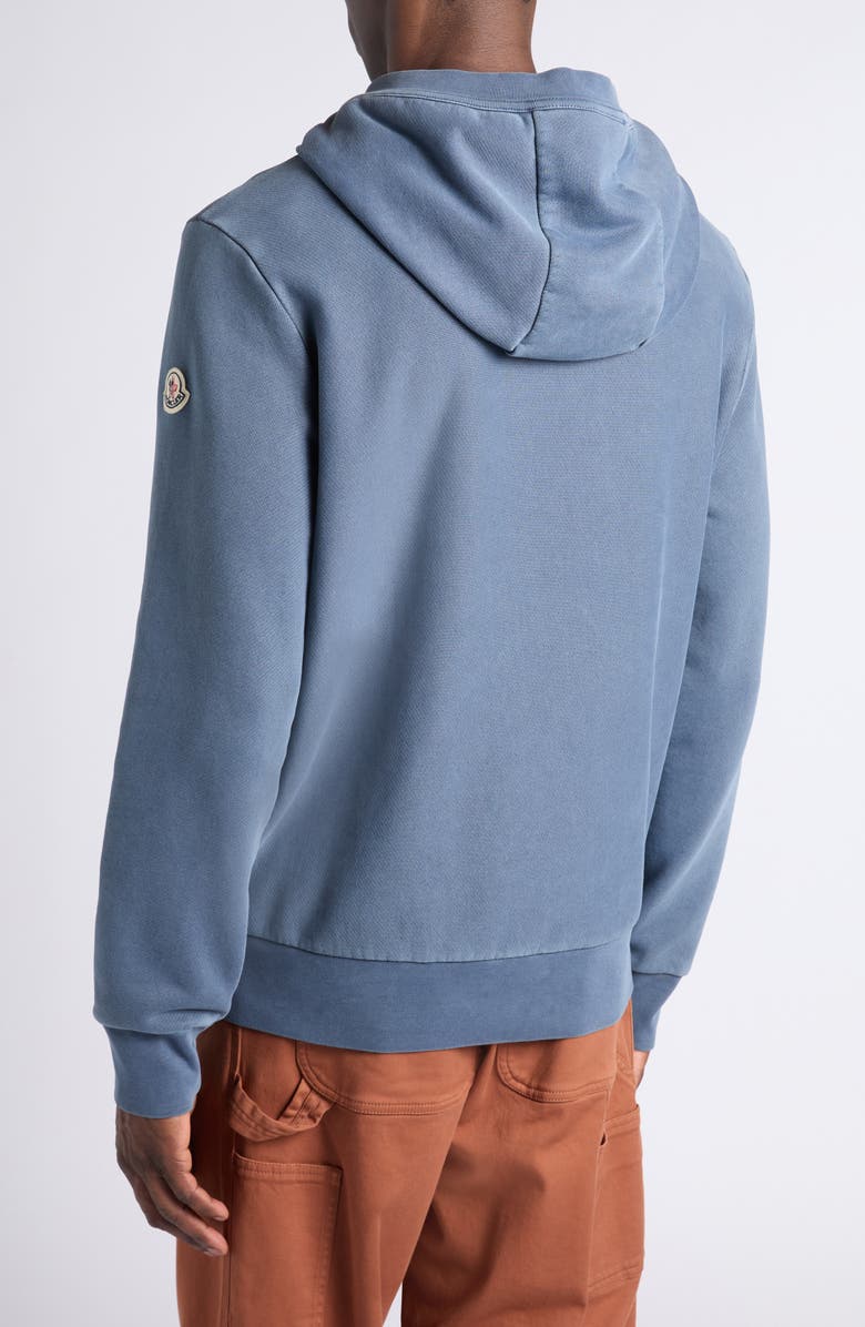 Moncler Logo Graphic Hoodie, Alternate, color, Insigna Blue