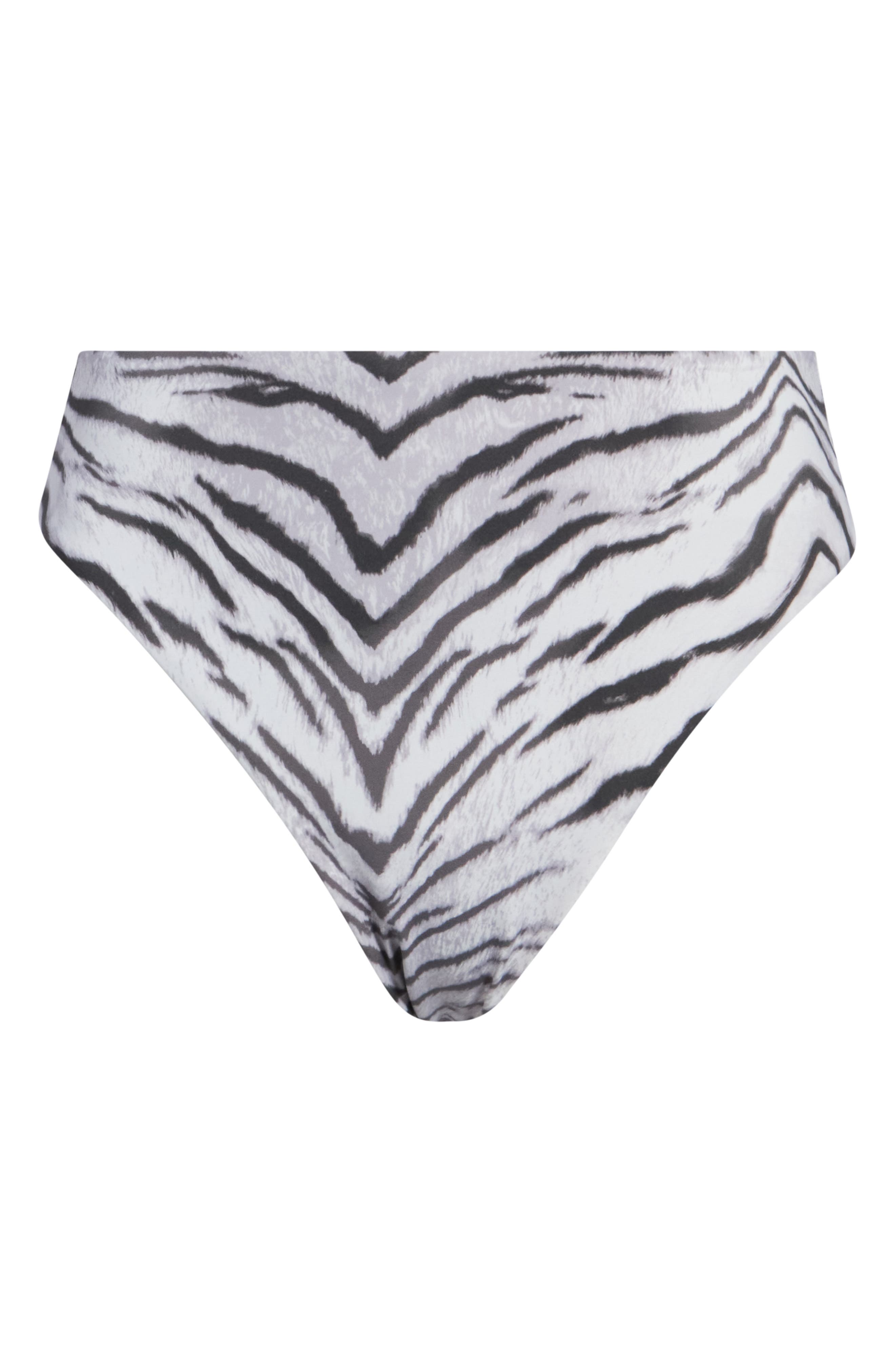 Matte High Waist Swim Bottoms