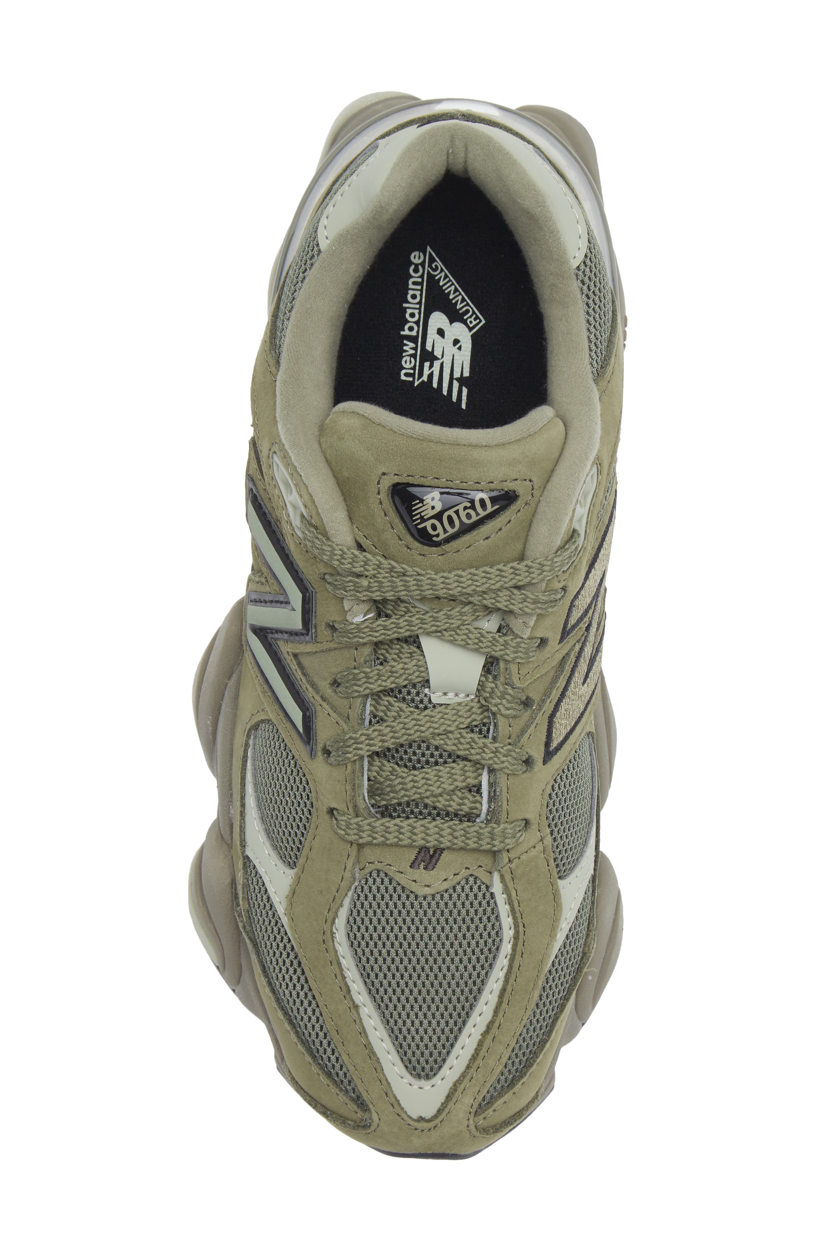 New Balance Gender Inclusive 9060 Sneaker, Alternate, color, Dark Olivine/ Olivine