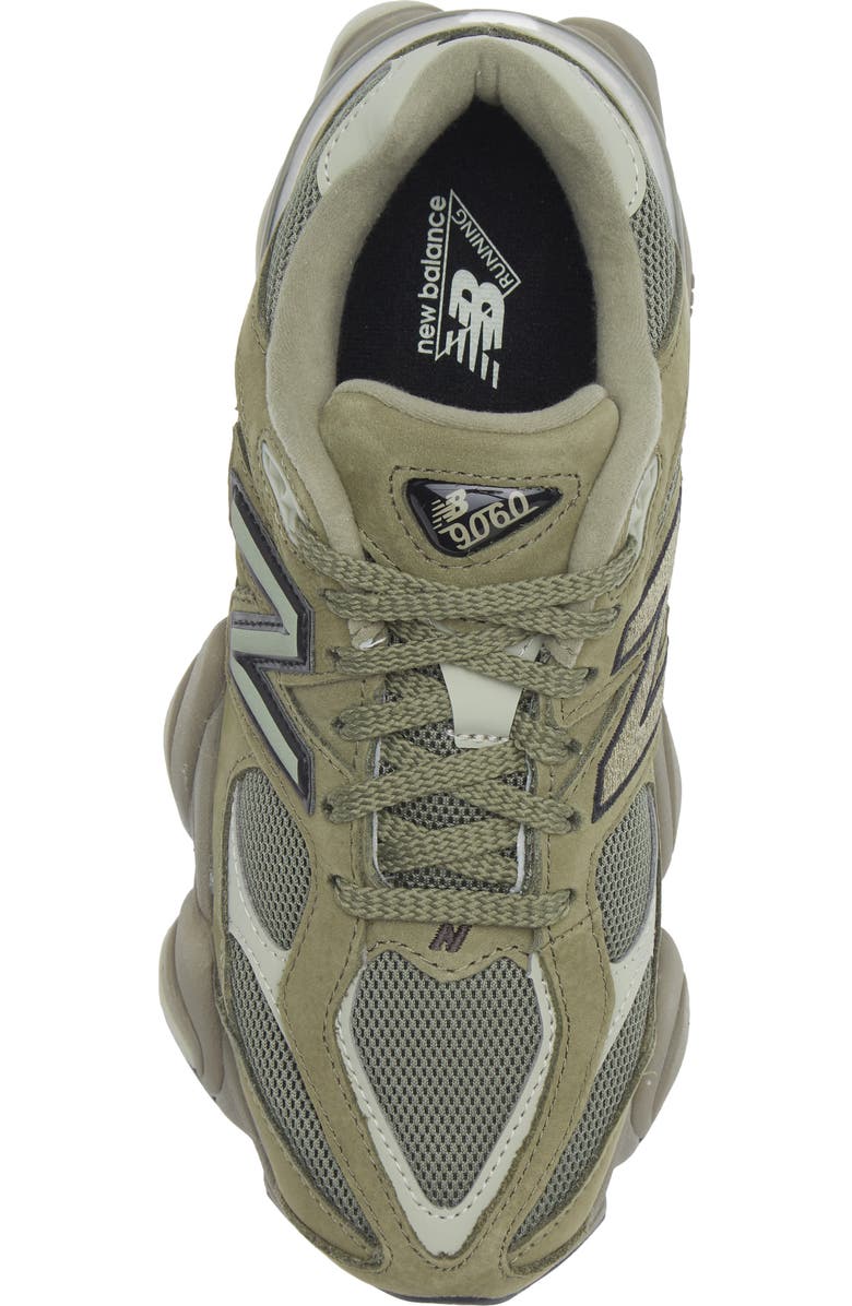 New Balance Gender Inclusive 9060 Sneaker, Alternate, color, Dark Olivine/ Olivine