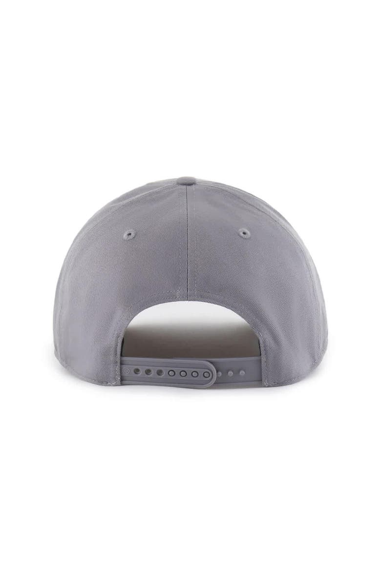 Men's '47 Gray Texas Rangers Foundational Hitch Adjustable Hat, Alternate, color, Gray