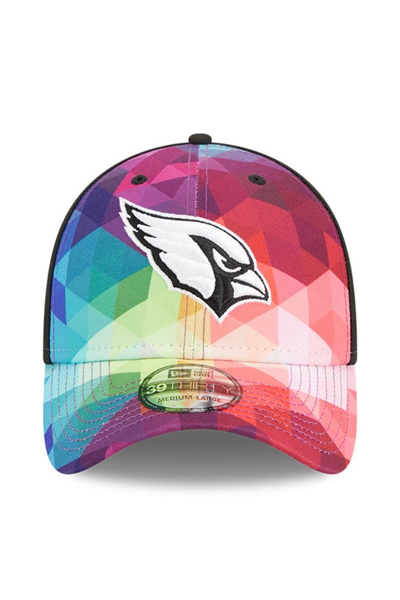 Men's New Era  Pink Arizona Cardinals 2023 NFL Crucial Catch 39THIRTY Flex Hat, Alternate, color, Pink
