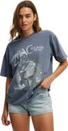 Cotton On Women's The Lcn Music Boxy Graphic Tee