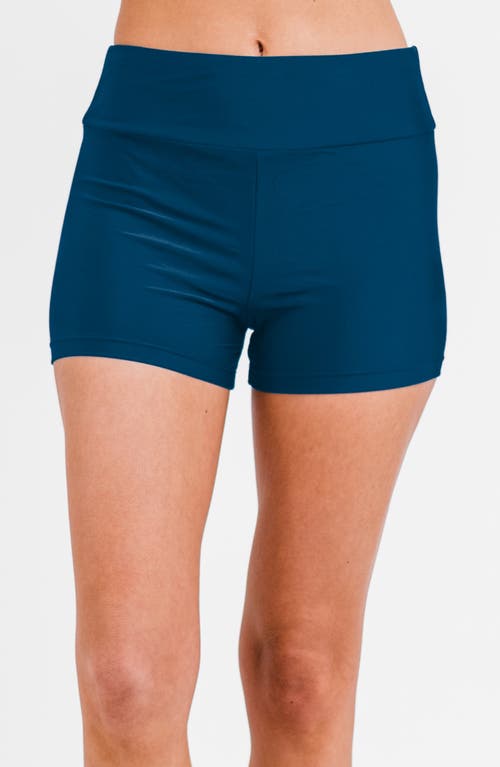 Calypsa Swim Shorts In Blue