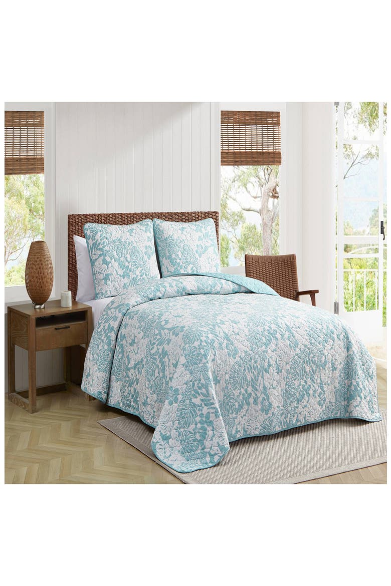 Laguna Beach 3-Piece Quilt Set, Main, color, BAHAMA BLUE