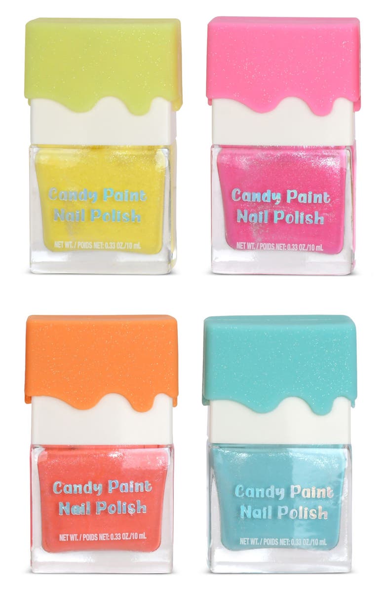 Iscream Kids' 4-Pack Nail Polish, Main, color, 