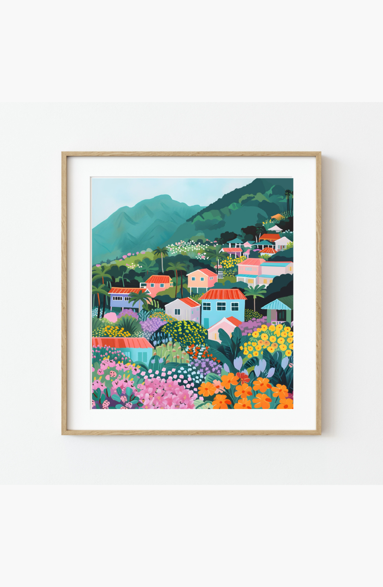 Pink Picasso Kits Honolulu Flower Market Paint by Numbers Kit, Alternate, color, Multicolor