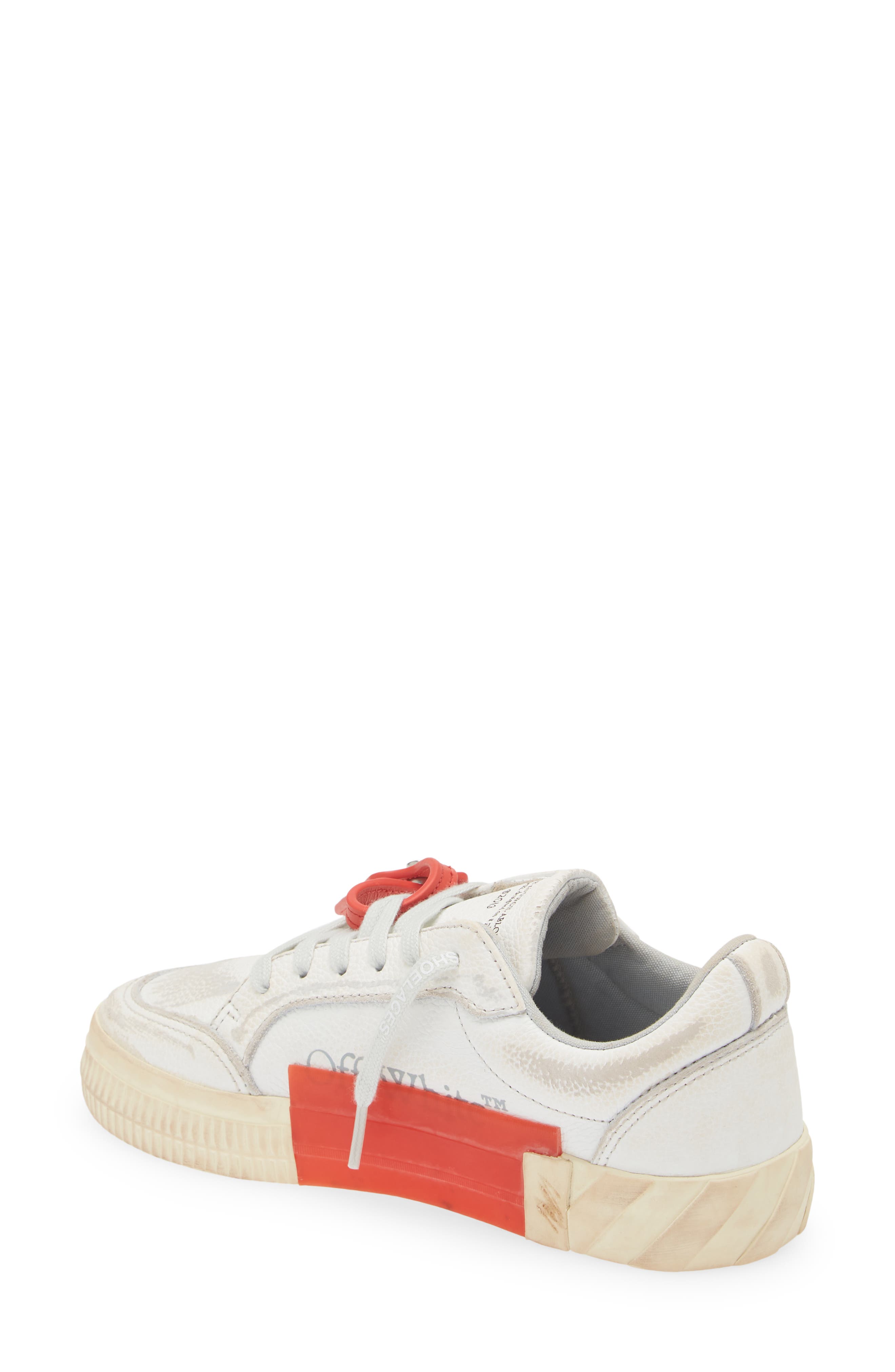Off-White Vulcanized Low Top Sneaker, Alternate, color, 