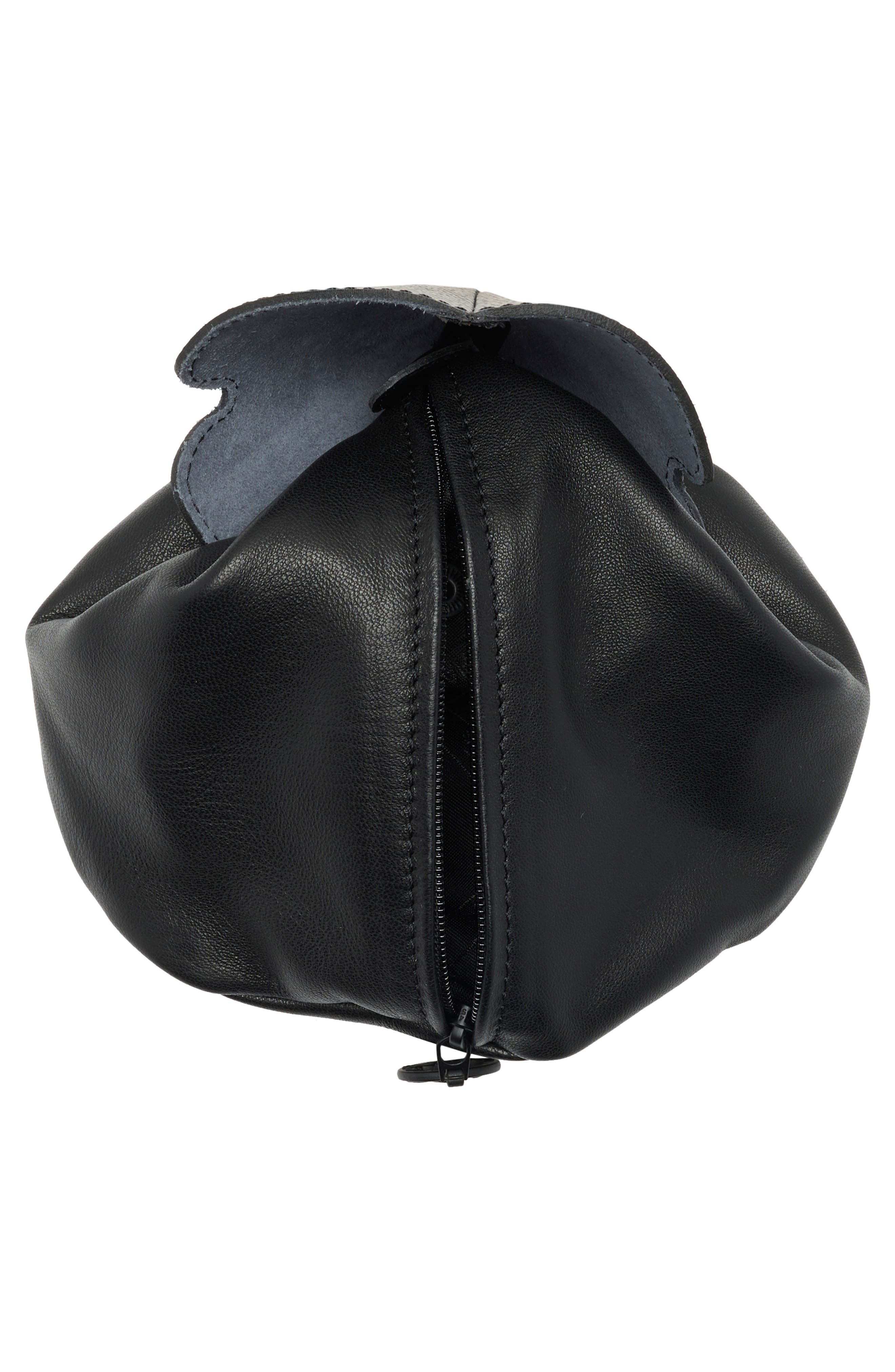 Longchamp x Nendo Small Cone Bag, Alternate, color, Black