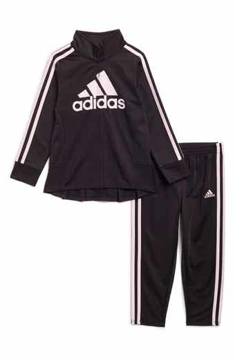 adidas Kids' Logo Tricot Track Jacket & Pants Set
