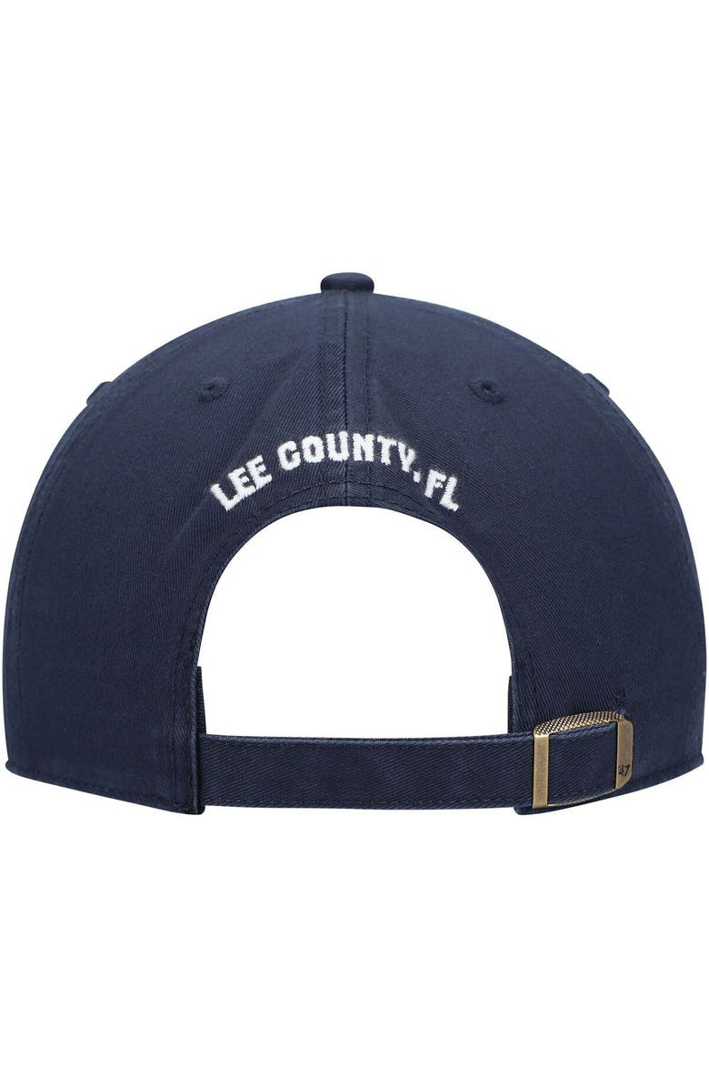 '47 Men's '47 Navy Boston Red Sox 2022 MLB Spring Training Cross Bone Clean Up Adjustable Hat, Alternate, color, 