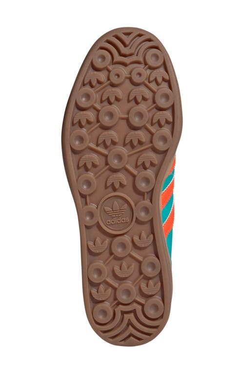 Adidas Originals Gazelle Bold "mint Rush/impact Orange" Sneakers In Mint/impact Orange/mint
