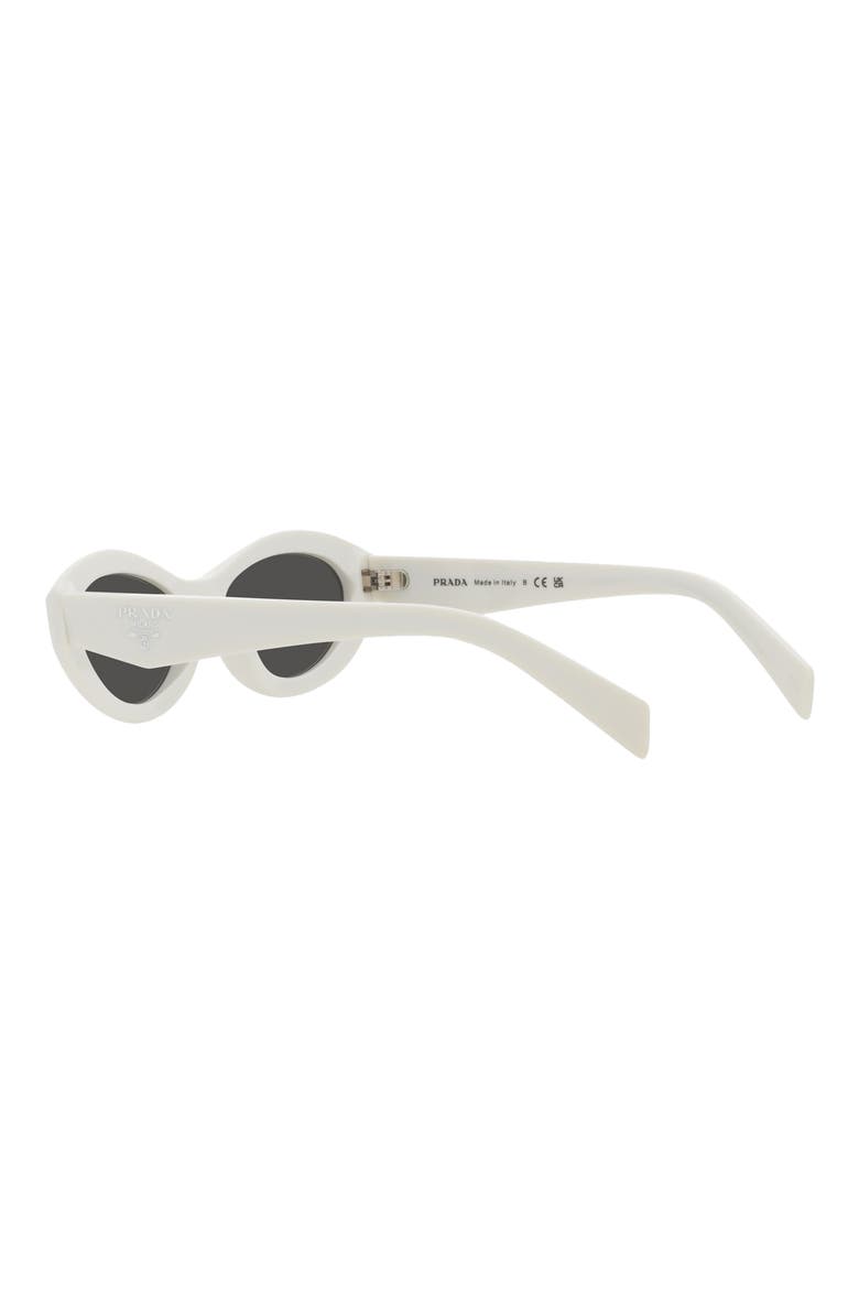55mm Irregular Sunglasses, Alternate, color, BONE