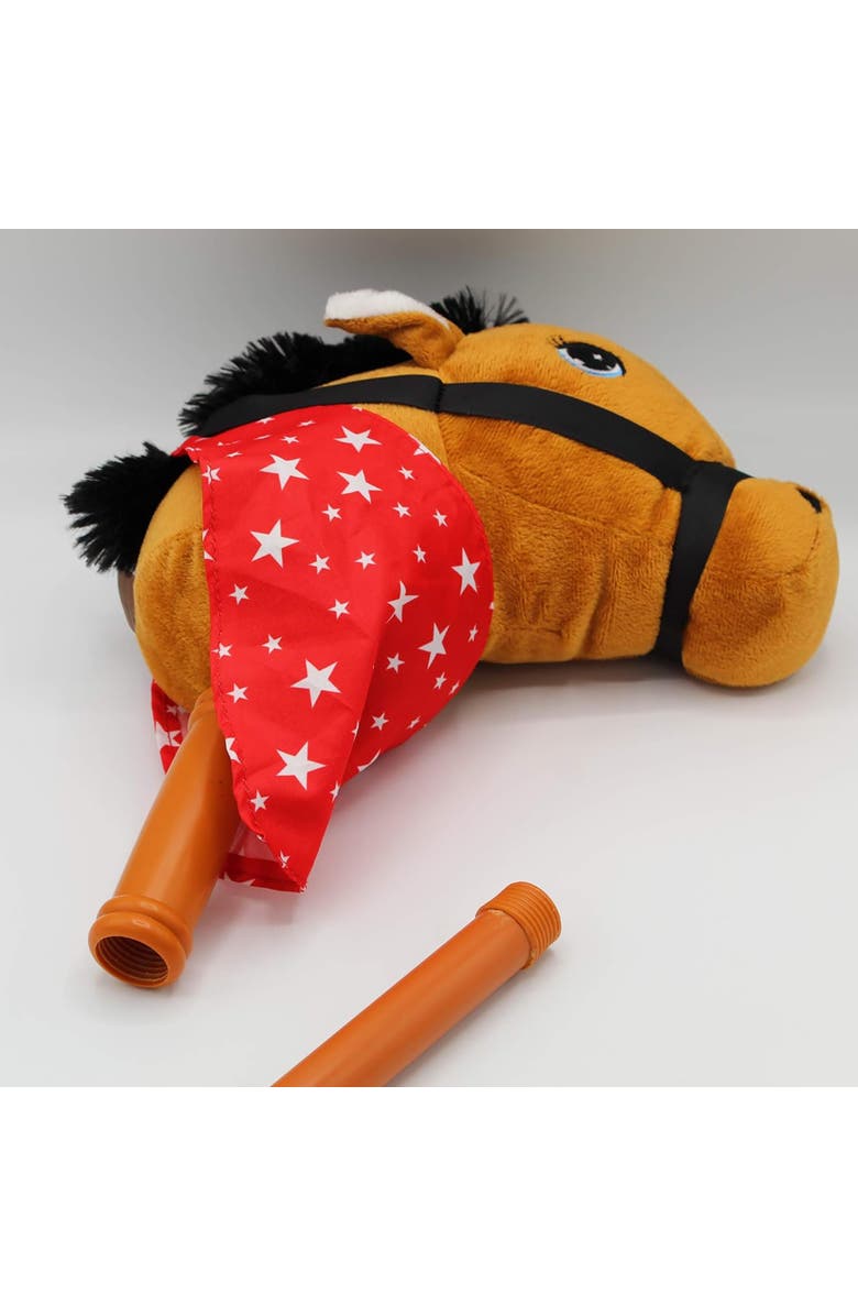 Ponyland Brown Horse Stick With Sound,, Alternate, color, Multicolored