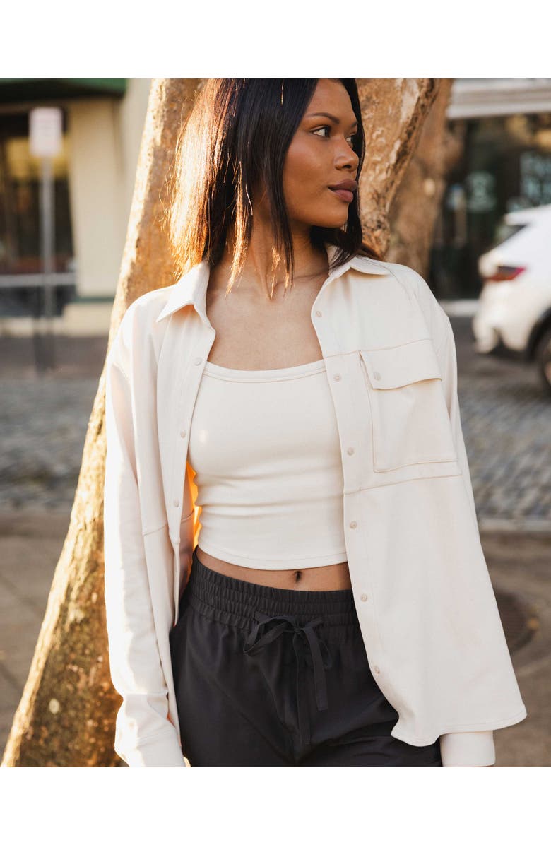 Nani Cloud Basecamp Button Up, Alternate, color, Alpine Sand