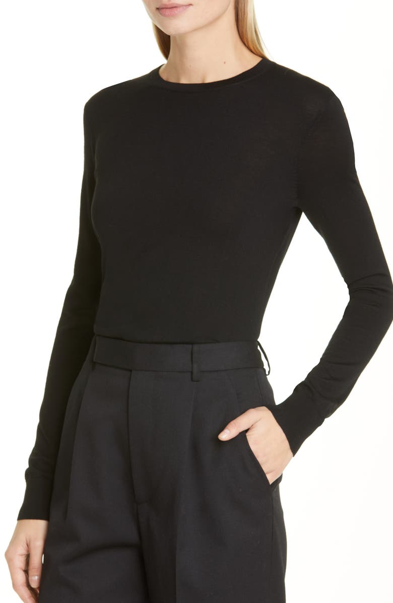 Theory Regal Wool Crewneck Sweater, Alternate, color, 