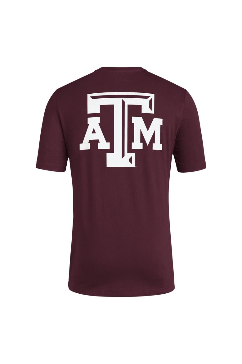 Men's adidas Maroon Texas A&M Aggies Reverse Retro Baseball 2 Hit T-Shirt, Alternate, color, Maroon