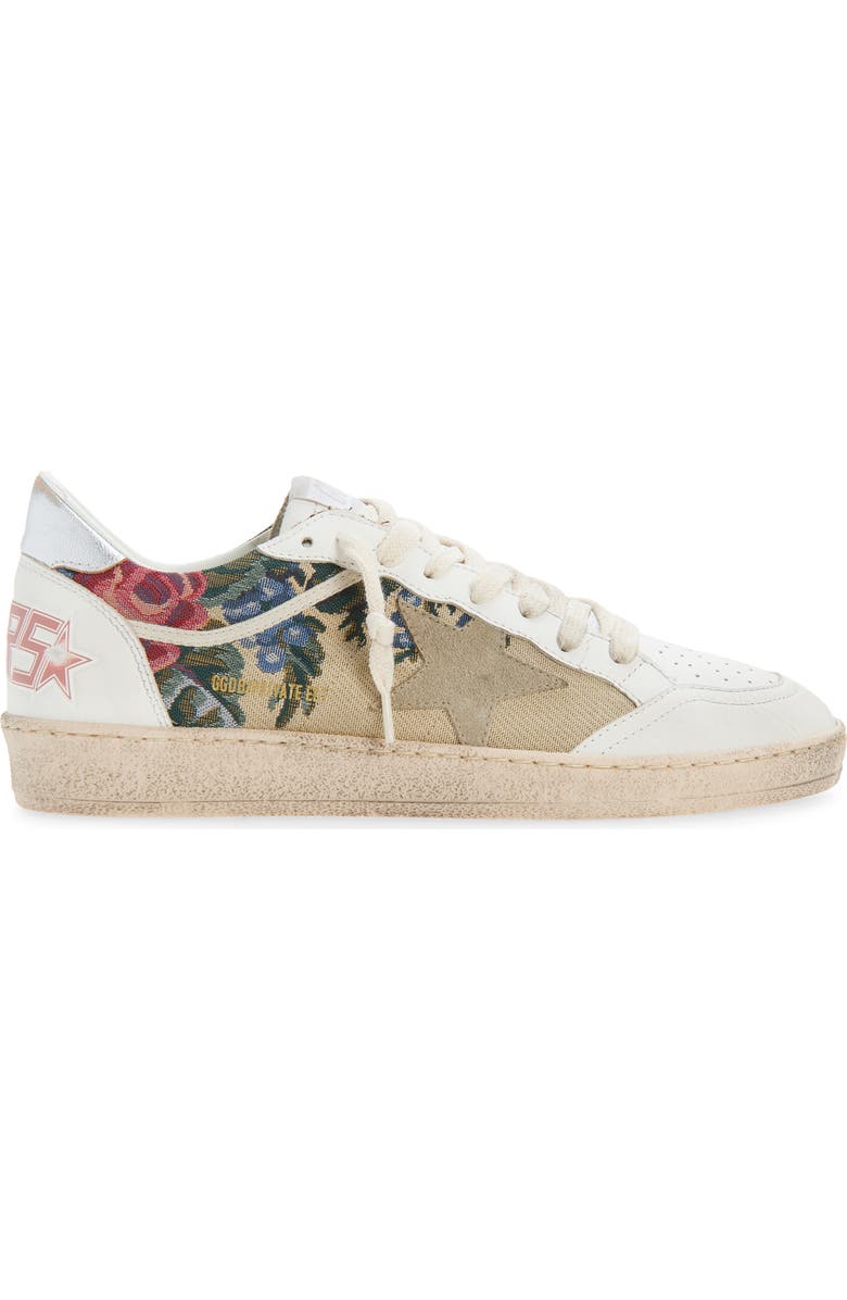 Golden Goose Ball Star Sneaker, Alternate, color, White/ Multicolor