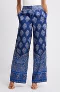 KOBI HALPERIN Josie Print Wide Leg Pants