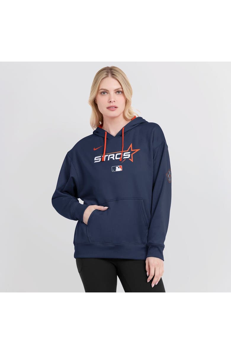 Nike Women's Nike  Navy Houston Astros 2025 City Connect Authentic Collection Performance Pullover Hoodie, Alternate, color, Navy