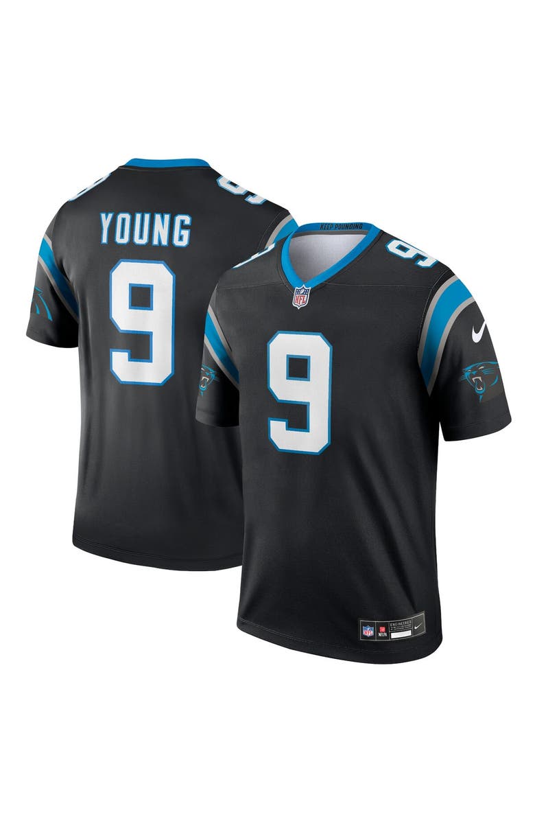 Nike Men's Nike Bryce Young Black Carolina Panthers  Legend Jersey, Alternate, color, 