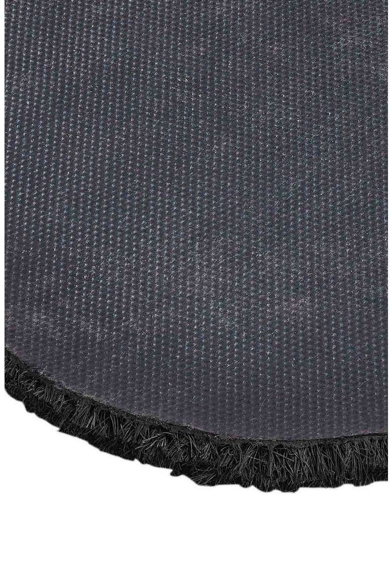 Scalloped Edge Coir Doormat, Alternate, color, BROWN MULTI