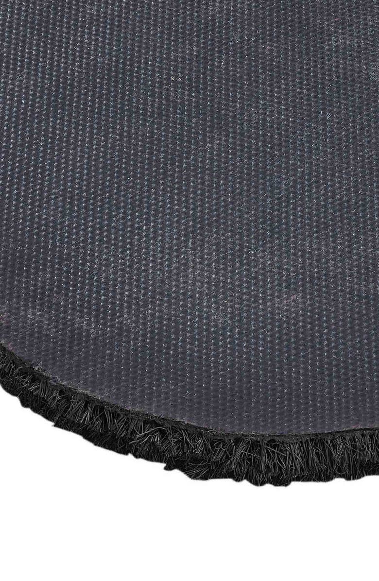 VCNY HOME Scalloped Edge Coir Doormat, Alternate, color, Brown Multi