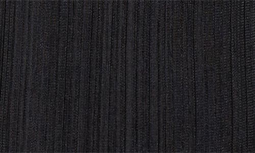 Issey Miyake Pleated Fringe Trousers In Black
