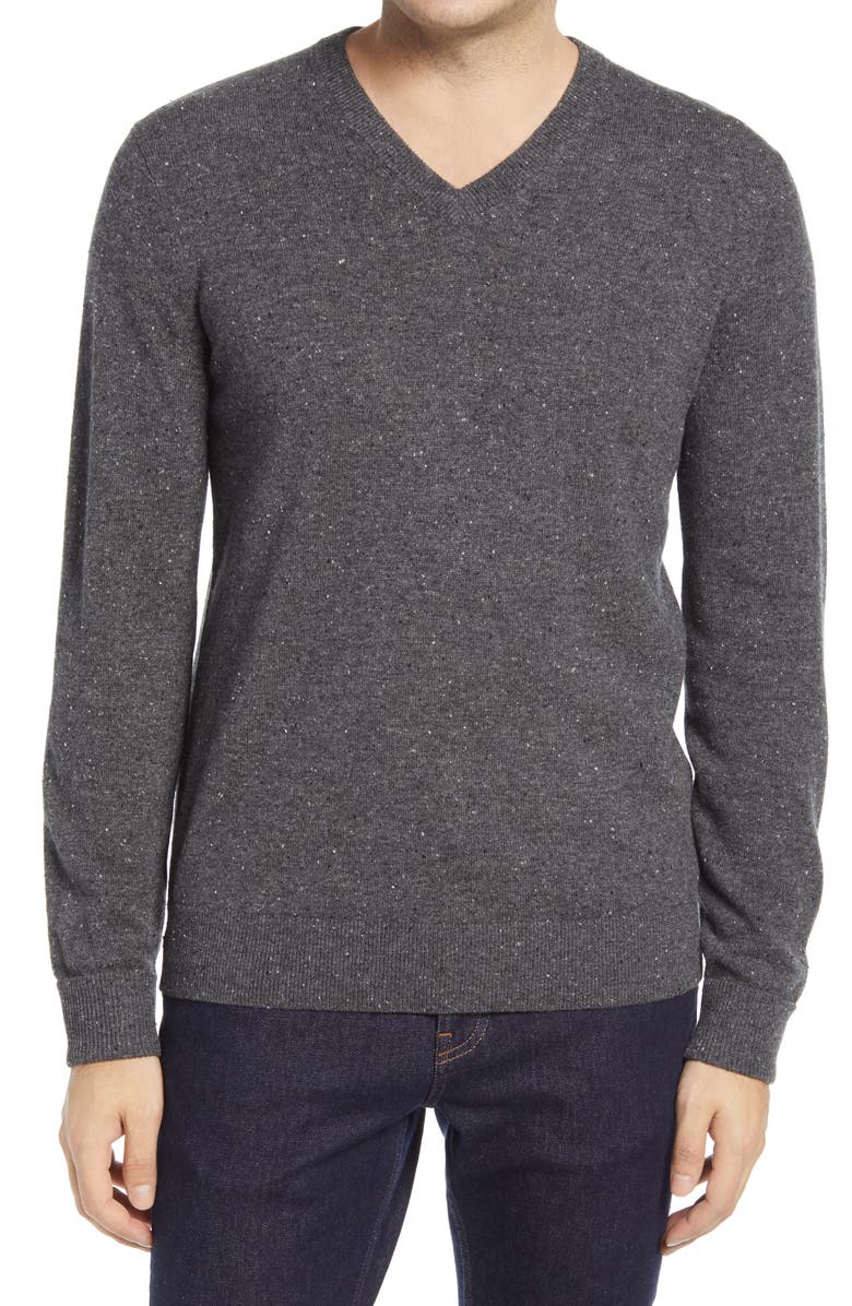 Everlane V-Neck Cashmere Sweater, Main, color, 