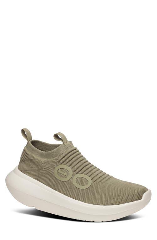 Oofos Oomy Zen Slip-on Sneaker In Green
