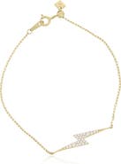 The Lovery Fine Jewelry Diamond Lightning Bolt Bracelet