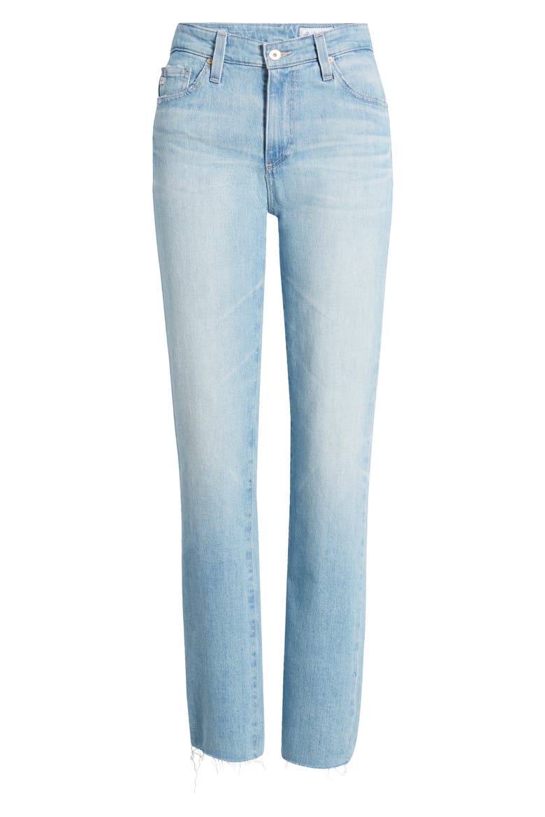 Mari High Waist Narrow Leg Jeans, Alternate, color, SORRENTO