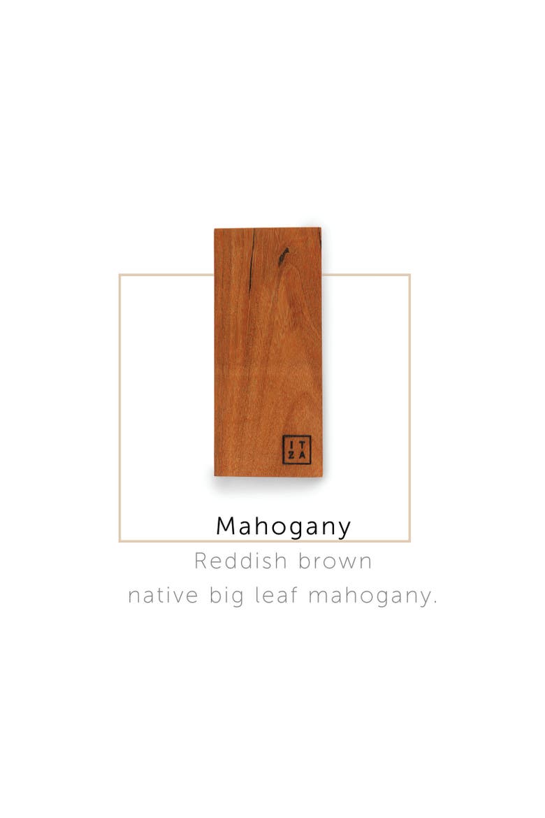 Long Serving Board, Alternate, color, Mahogany - Long