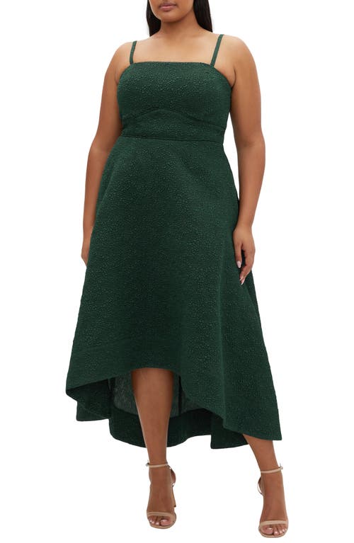 City Chic Tiffany Maxi Dress In Green