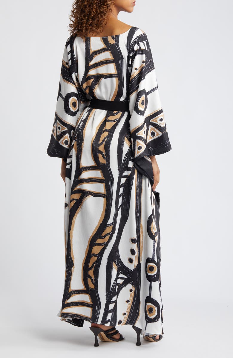 DIARRABLU Sini Print Wrap Dress, Alternate, color,