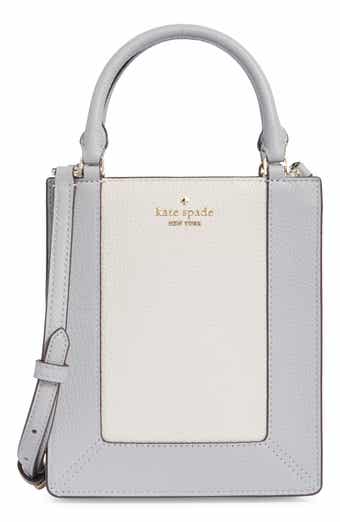 Kate Spade New York lena colorblocked pebbled leather mini tote bag