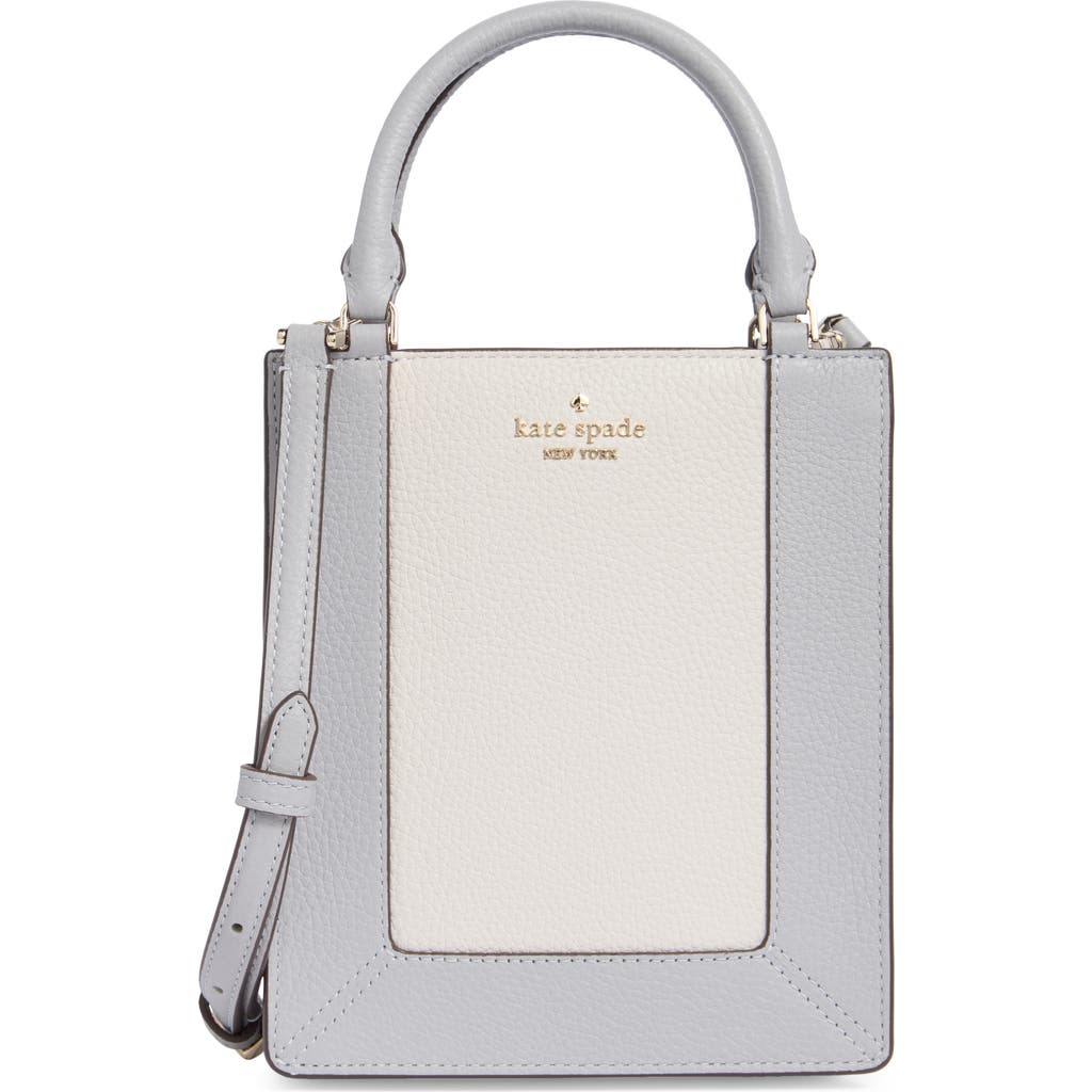 Kate Spade New York Lena Colorblocked Pebbled Leather Mini Tote Bag
