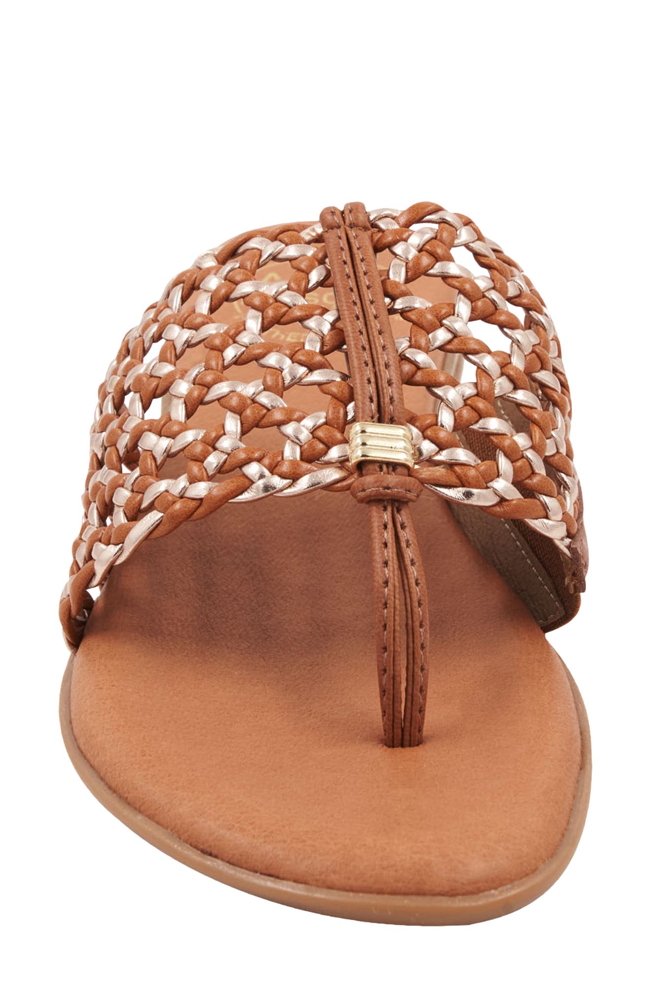 André Assous Nice Woven Sandal, Alternate, color, 