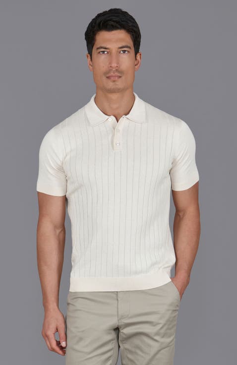 Cotton Selection Knit Polo Shirt
