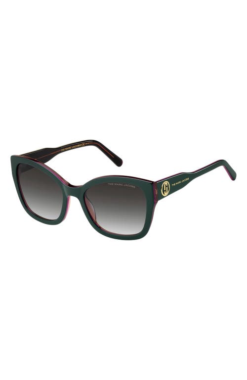 Marc Jacobs 56mm Gradient Round Sunglasses