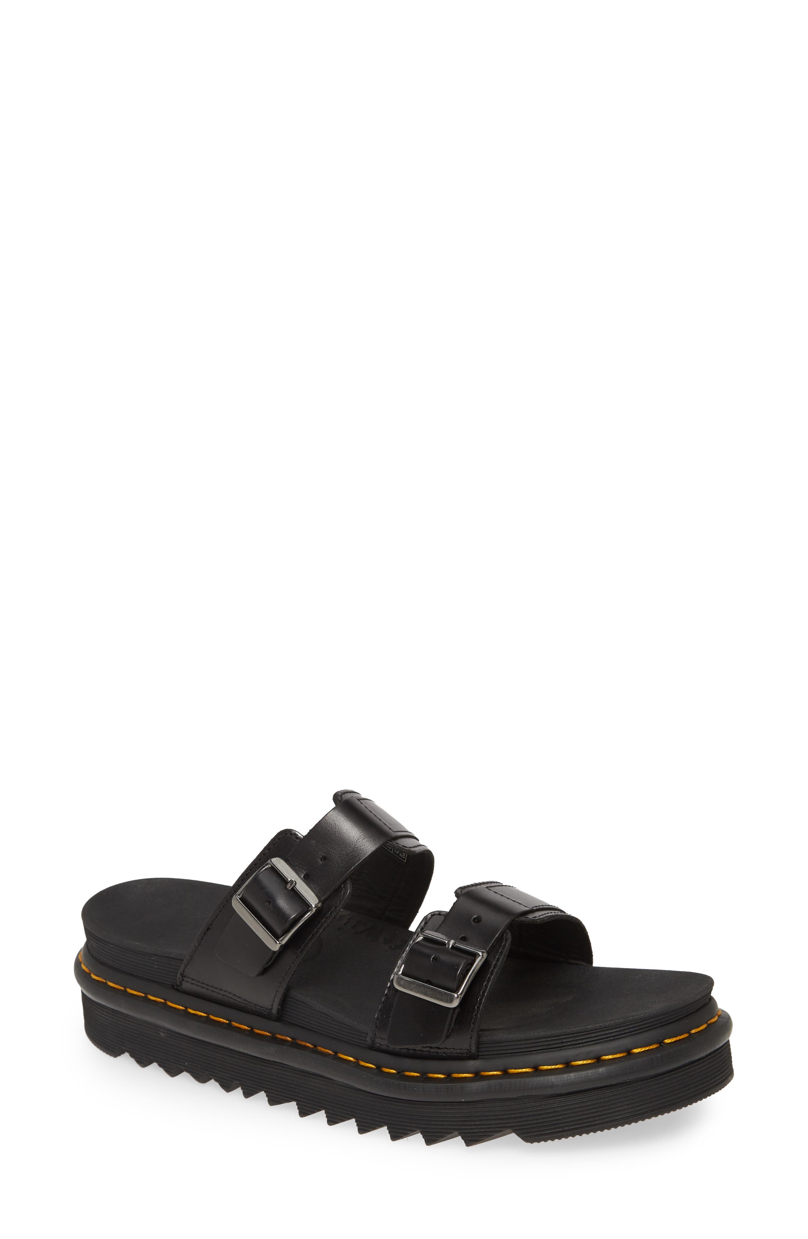 Dr. Martens Myles Platform Slide Sandal, Main, color, 