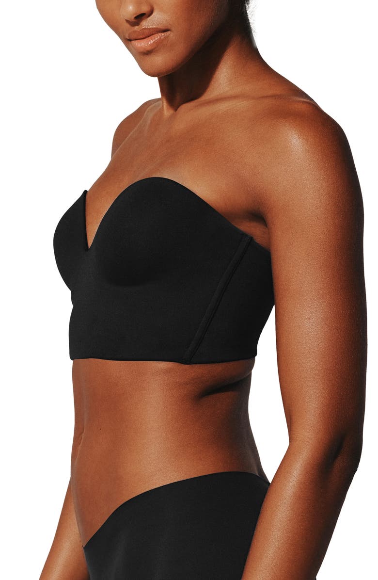 ThirdLove Zero Edge Strapless Underwire Bustier Bra, Alternate, color, 