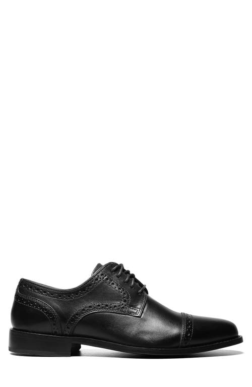 Nunn Bush Nelson Cap Toe Derby In Black