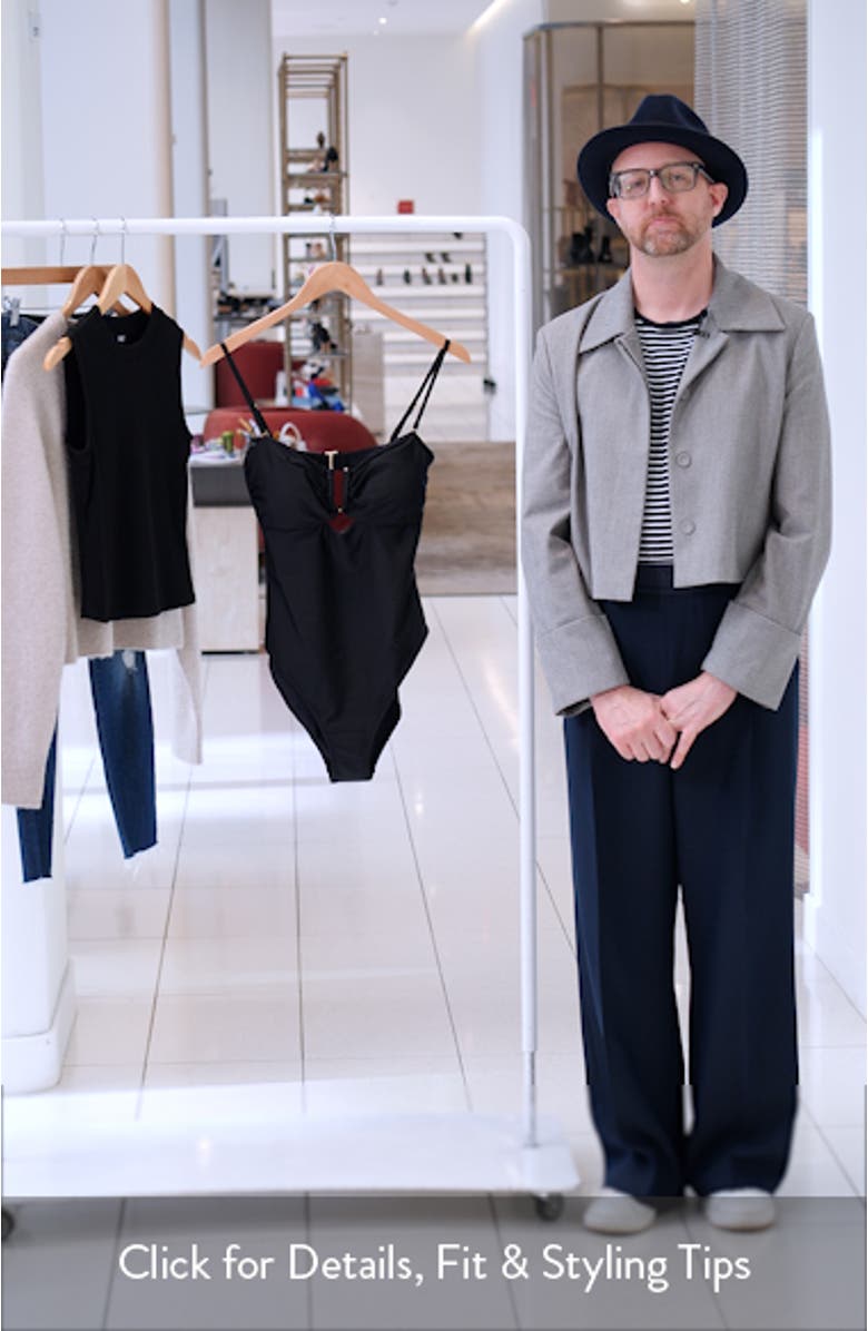 Emilia Bandeau One-Piece Swimsuit, sales video thumbnail